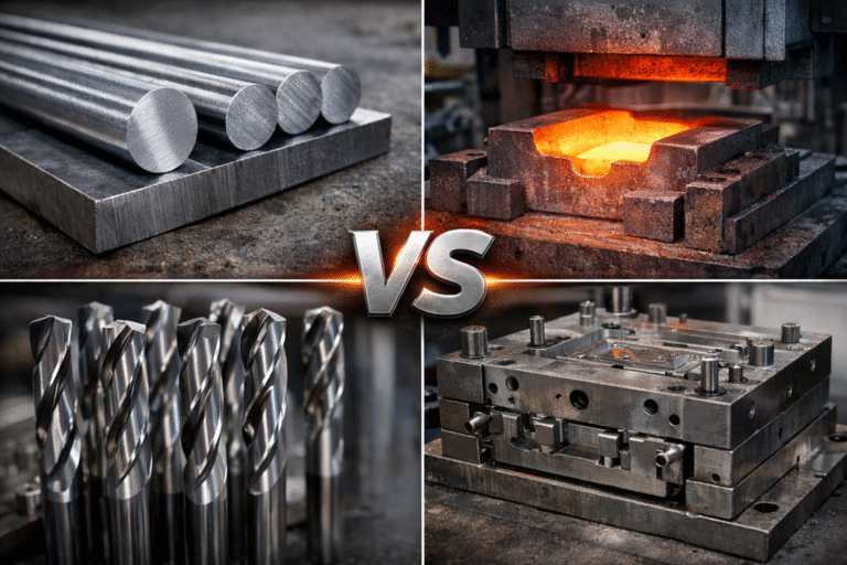 Tool Steel Comparison: Cold Work, Hot Work, High Speed, and Plastic Mould Steel